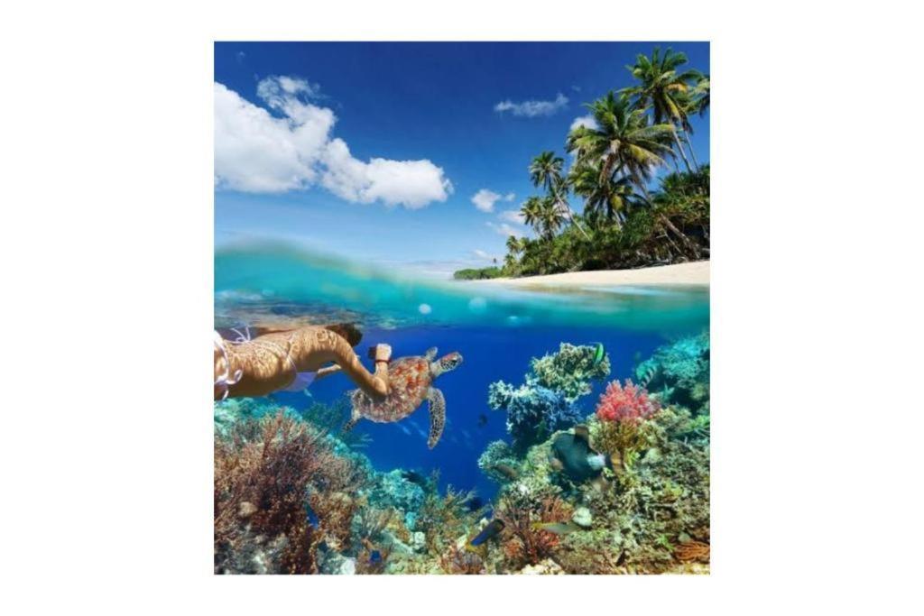 Bleu Verde, The Secret Garden - Turtle Point Beach Gili Trawangan Exterior foto
